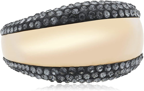 ANELLO SWAROVSKI PEBBLE ROSE GOLD RING