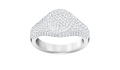 ANELLO SWAROVSKI STONE SIGNET