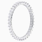 ANELLO VITTORE, BIANCO, PLACCATURA RODIO