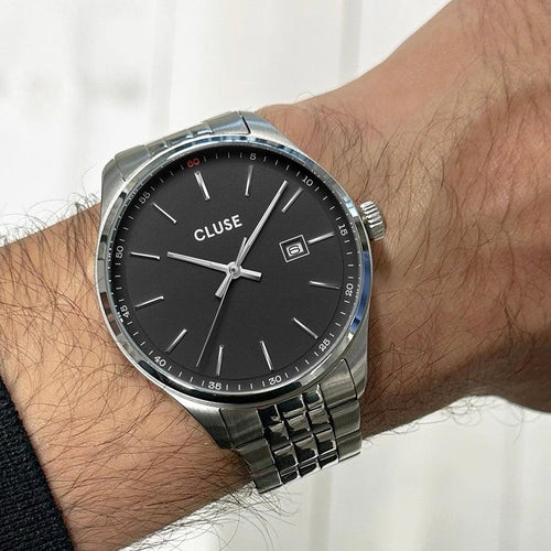 Anthéor Watch Steel Black