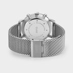 Aravis Chrono Mesh Blue, Silver Colour