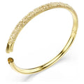 Bangle Sublima Placcato Oro - S - BRACCIALE
