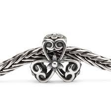 Beads Trollbeads in Argento – Trifoglio Portafortuna