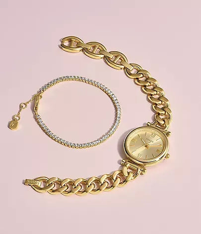 Box Orologio e bracciale tennis - OROLOGIO