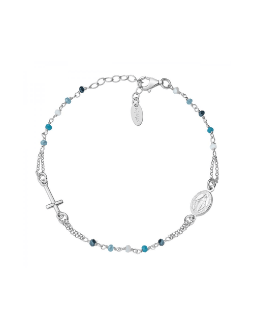 Bracciale Amen con cristalli multicolor collezione Rosari