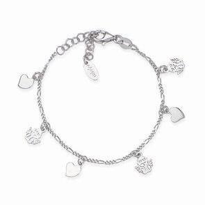 Bracciale angeli cuori