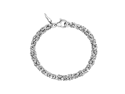 Bracciale bizantina mini Bracciale in Argento 925 - BRACCIALE