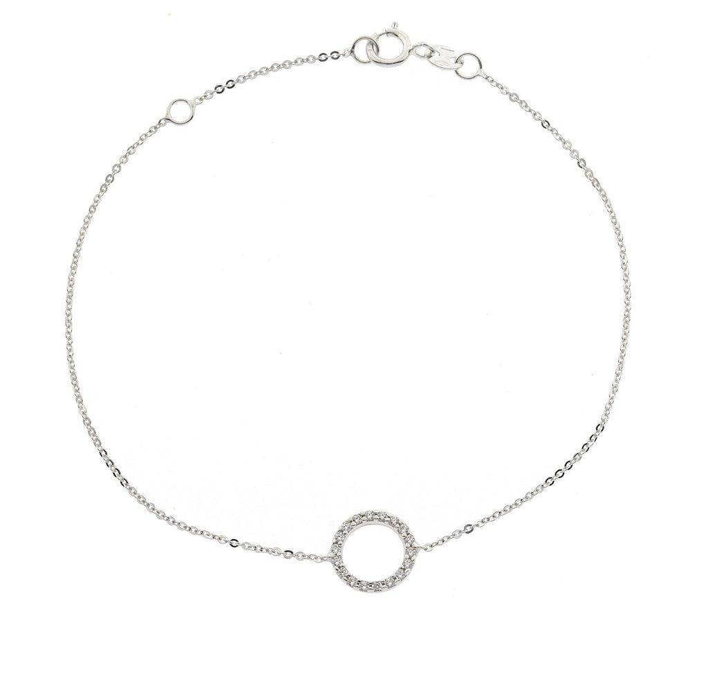 Bracciale Cerchio e Zirconi