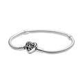 Bracciale con Chiusura a Cuore albero della Famiglia 23 cm