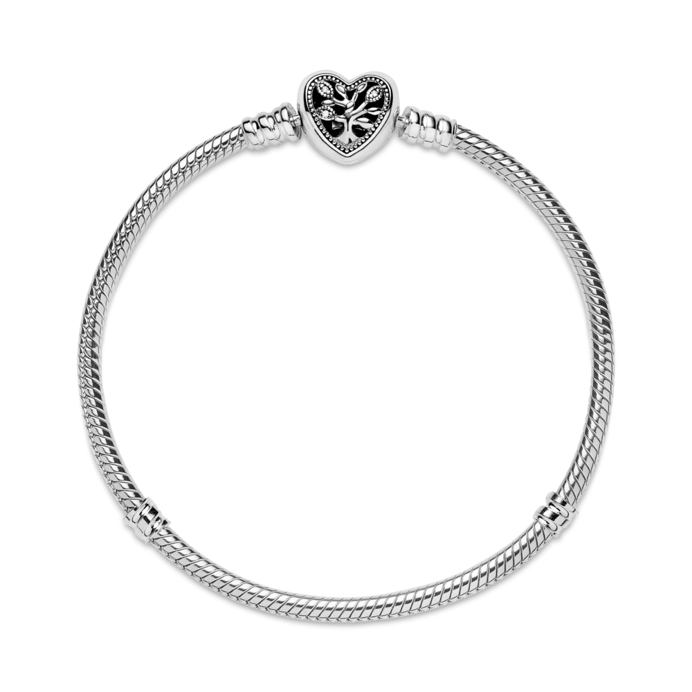 Bracciale con Chiusura a Cuore albero della Famiglia
