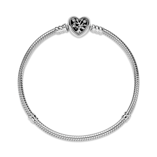 Bracciale con Chiusura a Cuore albero della Famiglia