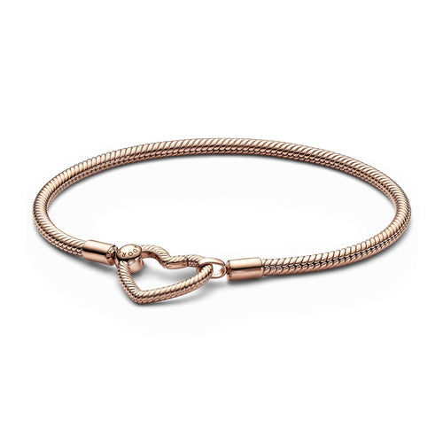 Bracciale con Chiusura a Cuore Componibile 23 cm