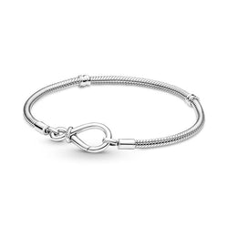 Bracciale con Chiusura a Nodo Infinito 23 cm