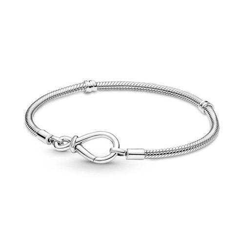 Bracciale con Chiusura a Nodo Infinito 23 cm