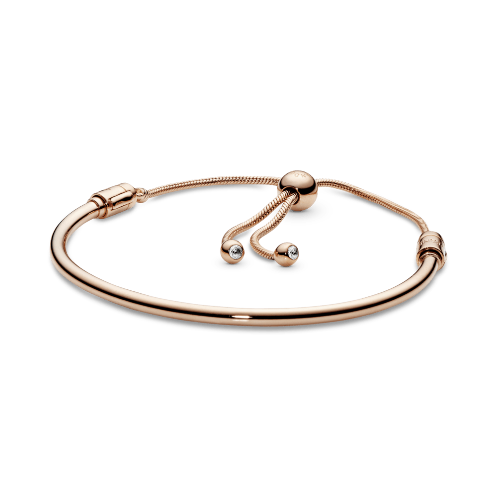 Bracciale con chiusura scorrevole 21 cm