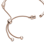 Bracciale con chiusura scorrevole