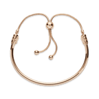 Bracciale con chiusura scorrevole