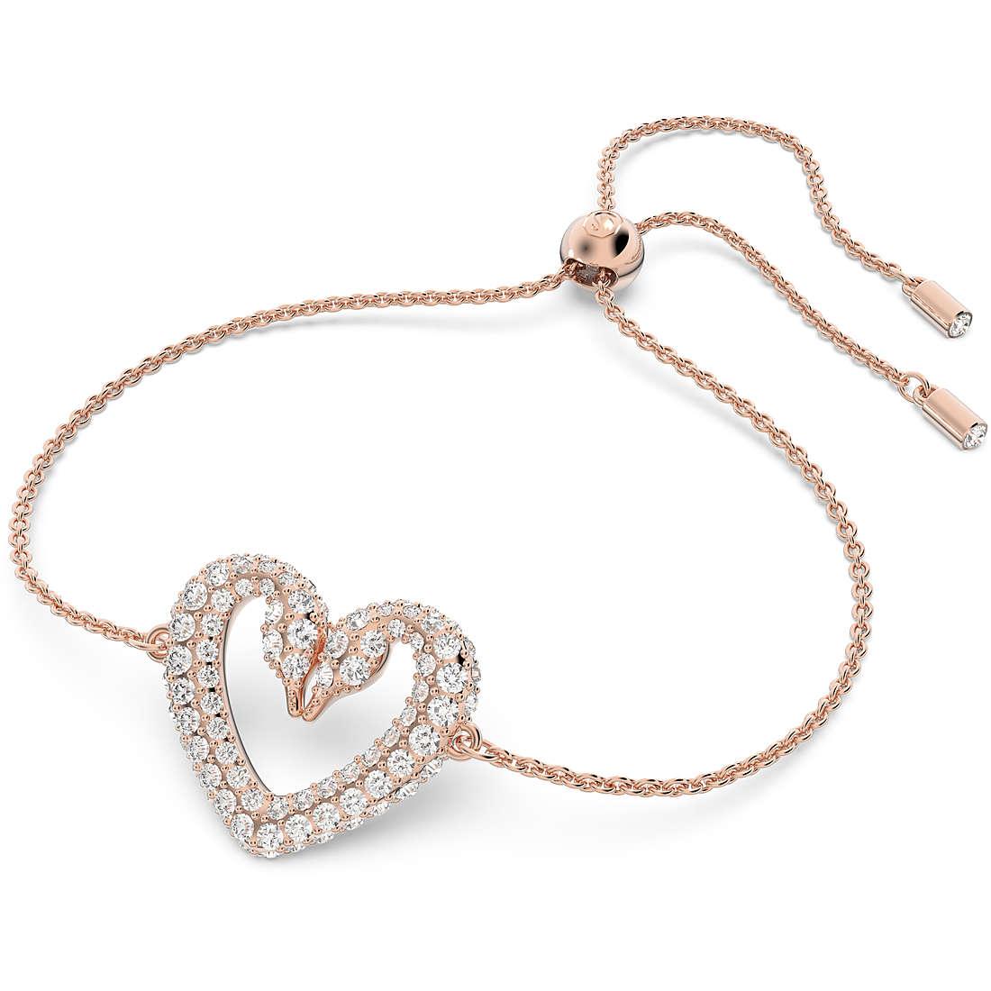 Bracciale Da Donna Della Collezione Una Di Swarovski. Simbolo Di Amore Eterno,