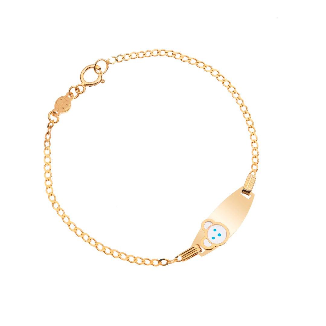 Bracciale Delfino targhetta