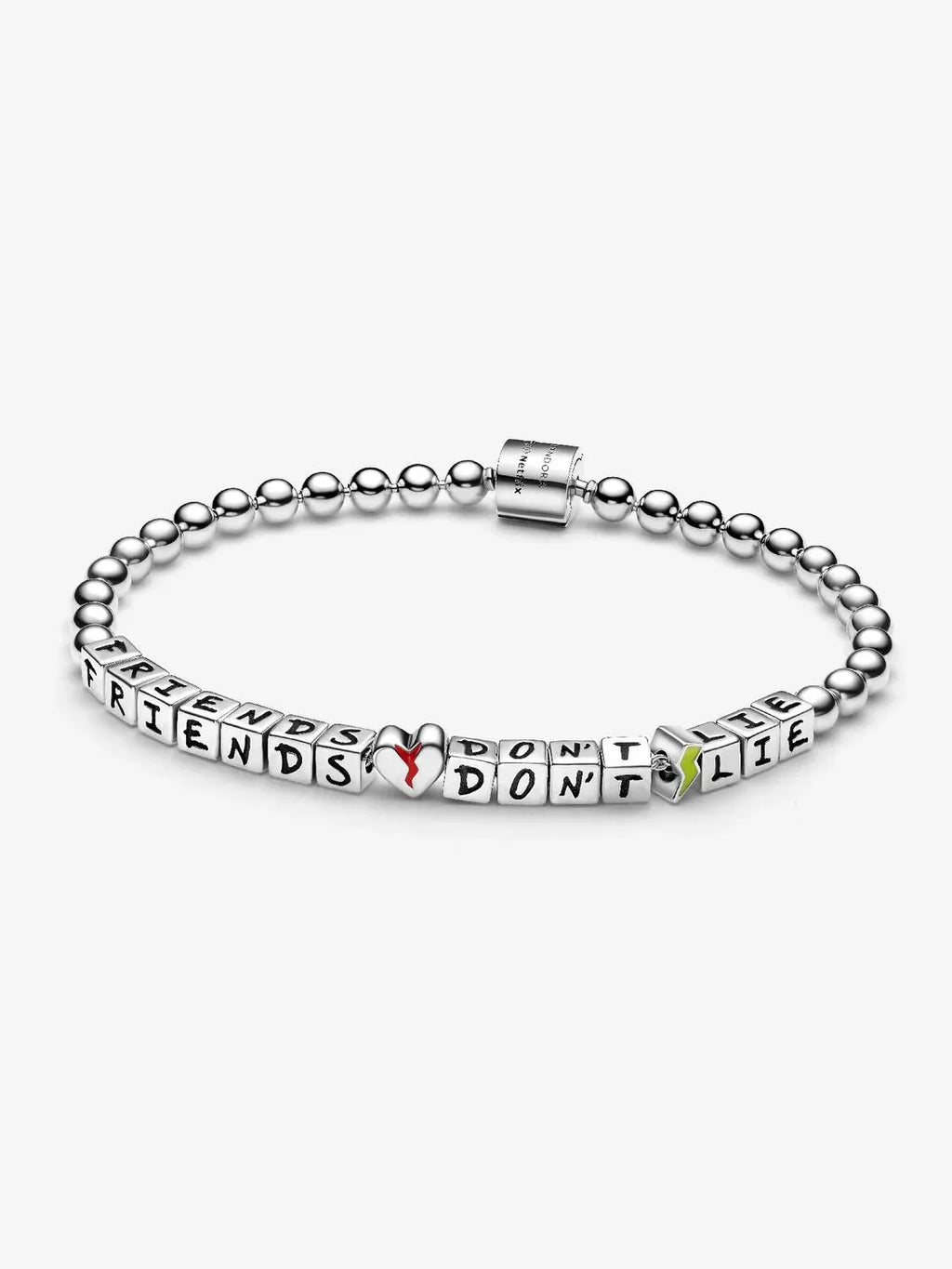 Bracciale dell’Amicizia Pandora x Stranger Things - ’Friends Don’t Lie’ - 17 cm - BRACCIALE