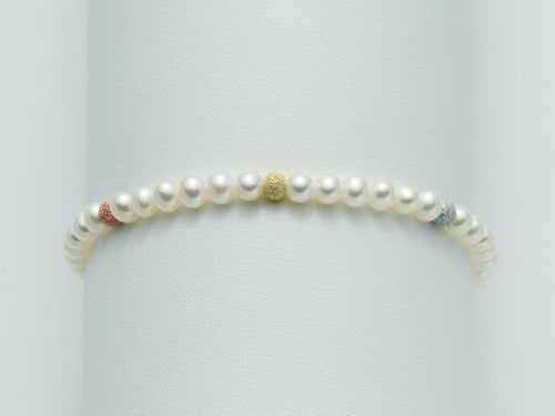 Bracciale Donna Yukiko Perle Oro 3 Colori