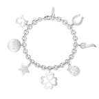 Bracciale in acciaio, LUCKY LIFE