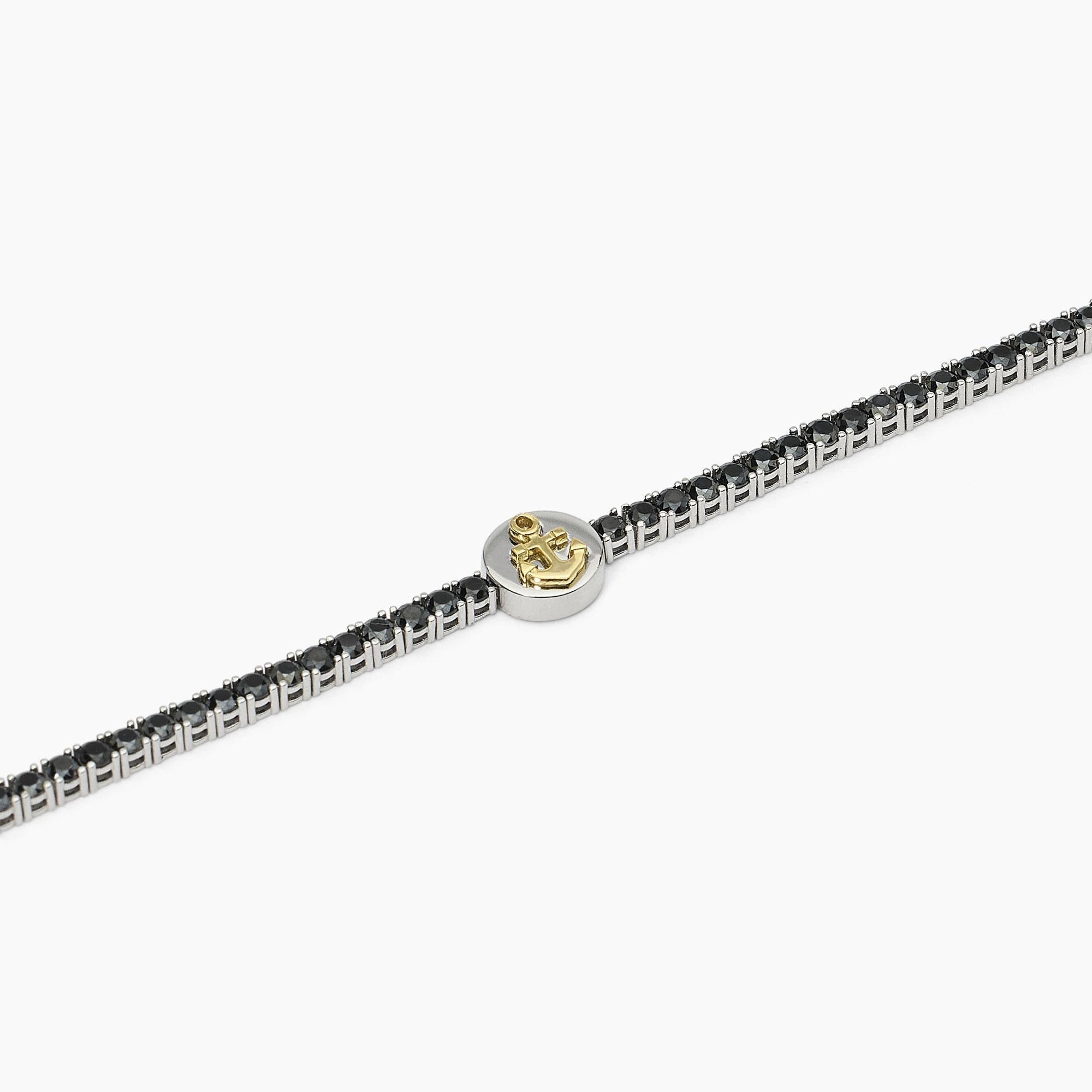 Bracciale in Argento con Ancora "CRUISE"