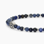 Bracciale in Argento con Sodalite