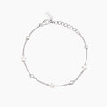 Bracciale in Argento con Stelle NARCISO