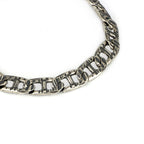 Bracciale in Argento Massiccio Maglia Martellata: Stile e Qualità Artigianale Made in Italy - BRACCIALE