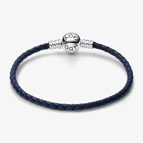 Bracciale in Pelle Blu