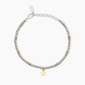 Bracciale Mabina in Argento Placcato Oro con Stella