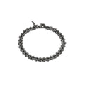 Bracciale Maglia Crab Black - M (19 cm) - BRACCIALE