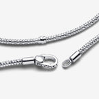 Bracciale Maglia Geometrica con Chiusura a Moschettone - BRACCIALE