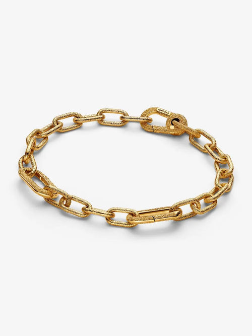 Bracciale Maglia Link Small Placcato Oro 14k - 15 cm - BRACCIALE