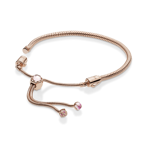 Bracciale Moment chiusura scorrevole Fiore di Pesco