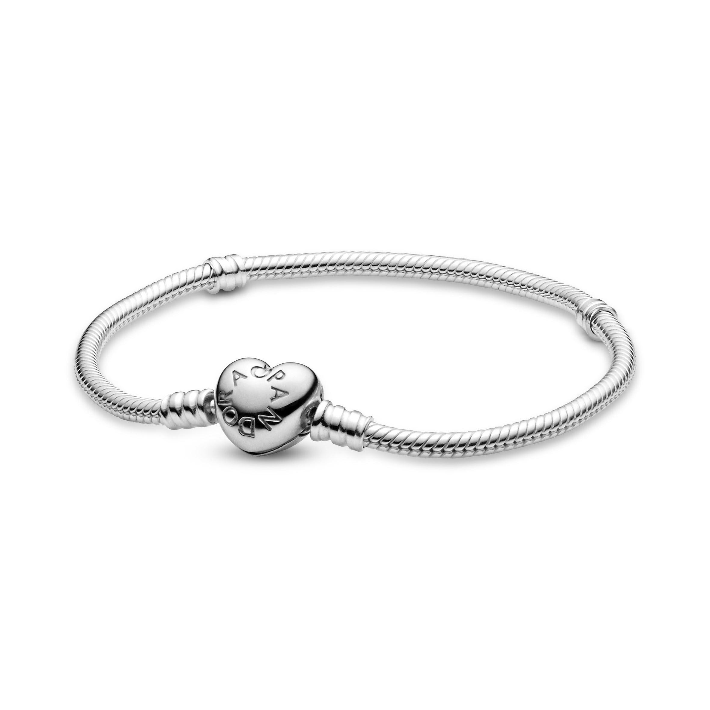Bracciale Moments con Chiusura a Cuore - 16 cm - BRACCIALE