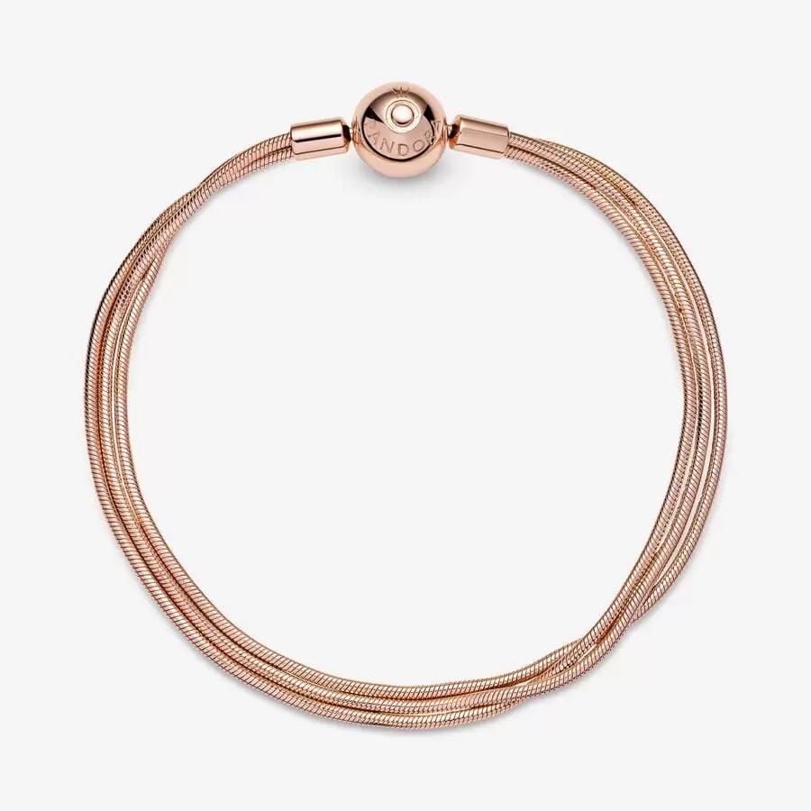 Bracciale Multifilo con Chiusura a Sfera