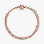 Bracciale Multifilo con Chiusura a Sfera