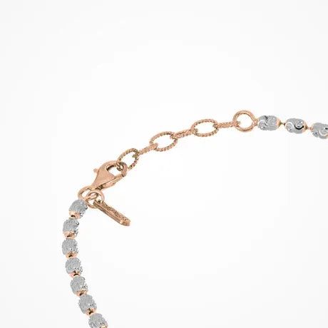 Bracciale Rice Bicolor Rosa e Bianco