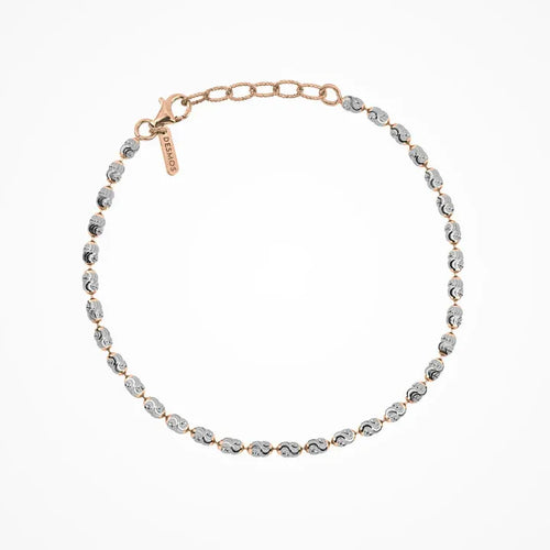 Bracciale Rice Bicolor Rosa e Bianco