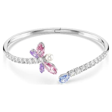 Bracciale rigido Ariana Grande x Swarovski Taglio misto Libellula Multicolore Placcato rodio - BRACCIALE
