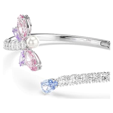 Bracciale rigido Ariana Grande x Swarovski Taglio misto Libellula Multicolore Placcato rodio - BRACCIALE