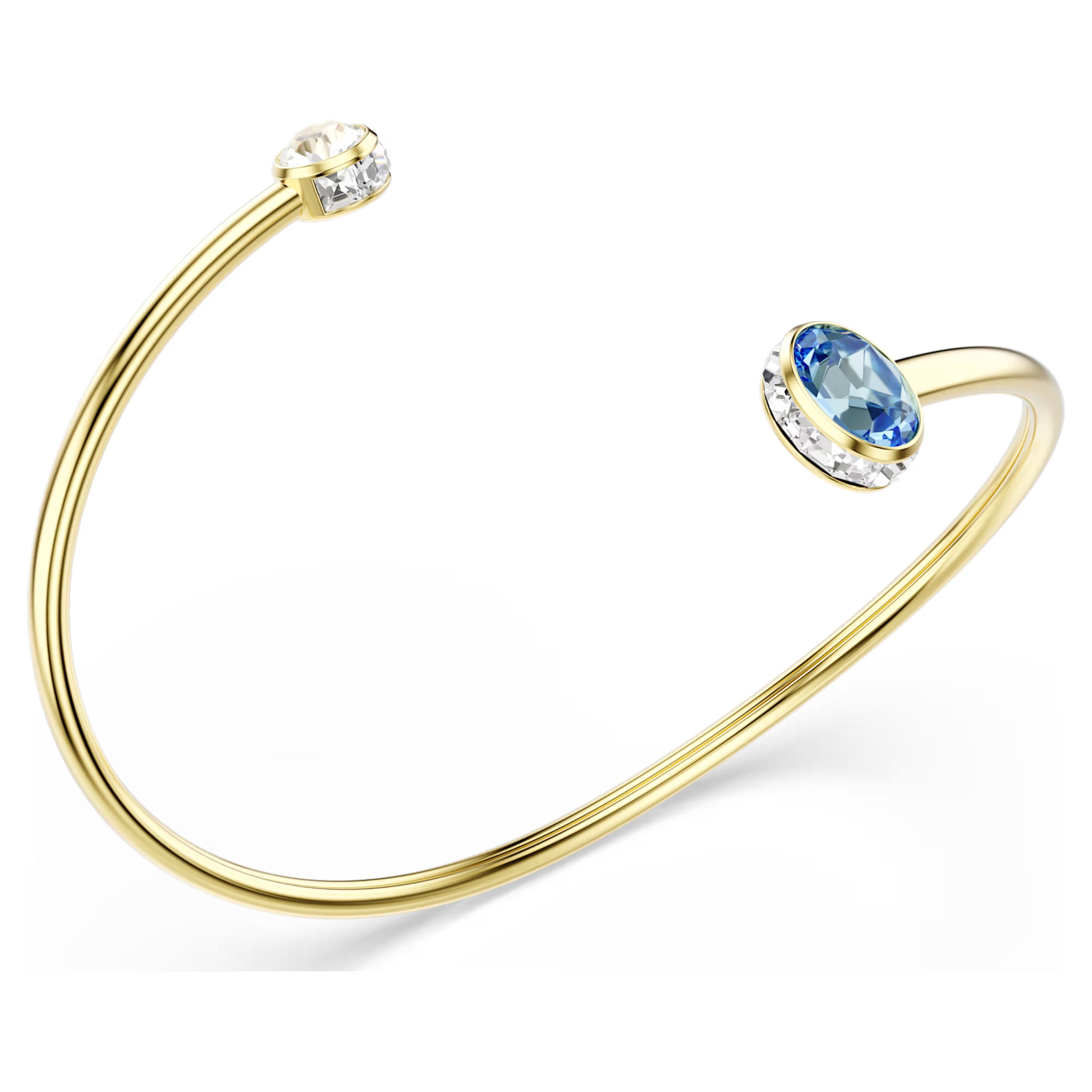 Bracciale rigido Chroma Taglio misto, Multicolore, Finitura oro 18K