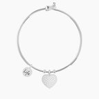 Bracciale Rigido con Cuore - CUORE | FAMIGLIA