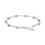 Bracciale Rigido con Pietre BIANCHE