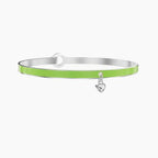 Bracciale Rigido con Smalto Verde