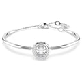 Bracciale Rigido Dextera Taglio Round Bianco Placcato Rodio - BRACCIALE