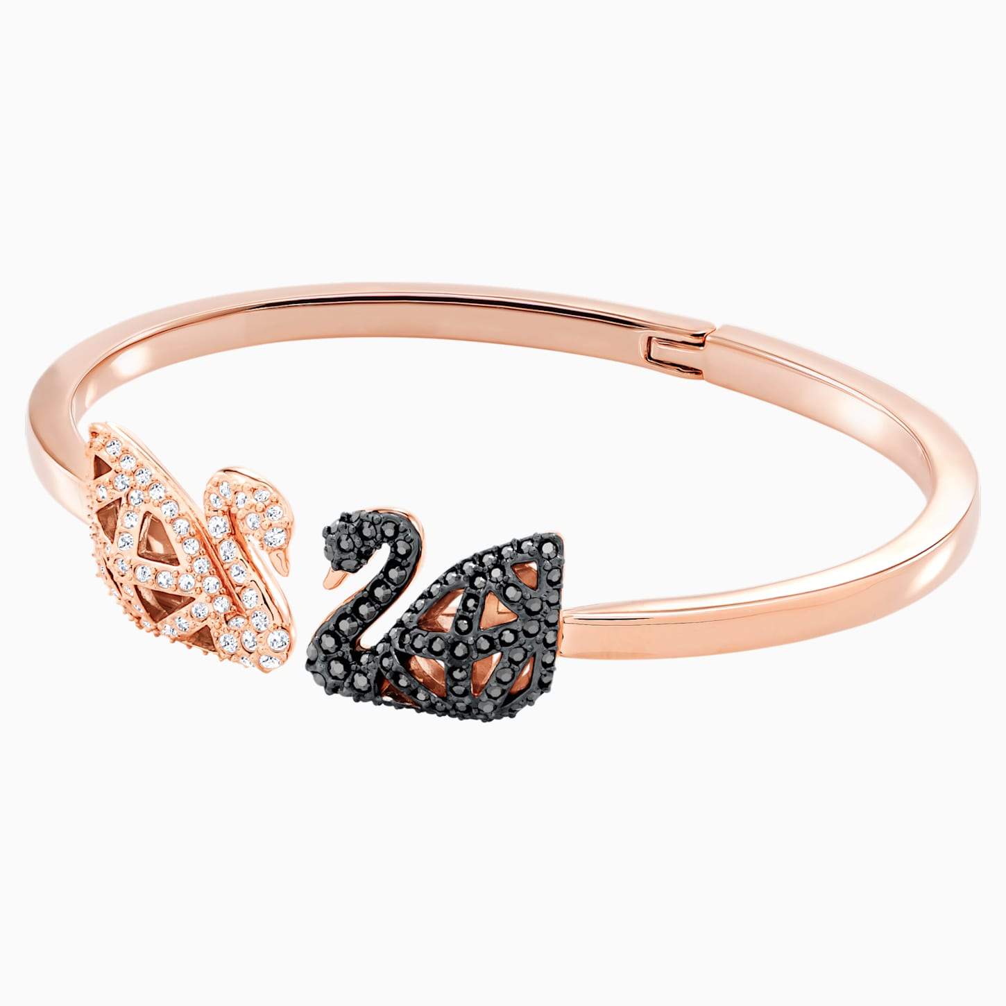 BRACCIALE RIGIDO FACET SWAN, MULTICOLORE, MIX DI PLACCATURE