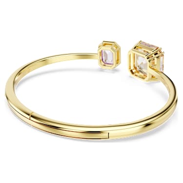 Bracciale rigido Millenia Taglio ottagonale Multicolore Placcato color oro - BRACCIALE